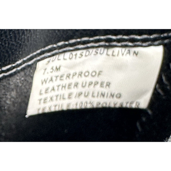 Blondo Sullivan Waterproof Black Leather Booties Womens 7.5M Buckle New $150 - Picture 9 of 11